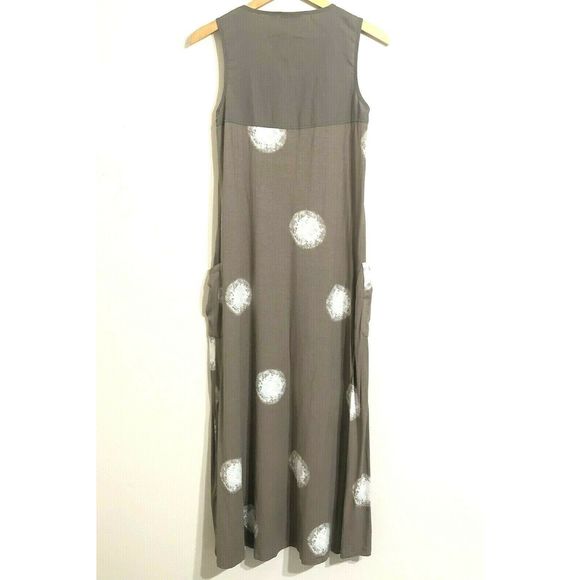 Gordon Smith Dress Relaxed Linen Summer Pockets - Picture 2 of 7